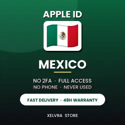 Apple ID Мексика | App Store iTunes | Без 2FA |  | Полный доступ |