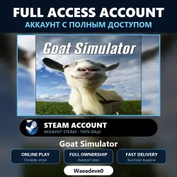 Goat Simulator - аккаунт Steam с ПОЛНЫМ ДОСТУПОМ | Аккаунт ваш | Онлайн