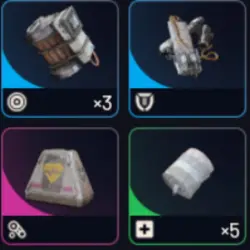 50*Herbal Bandage_30*Trigger Nade_10*Medium Shield _10*Looting Mk.3 Survivor_Safe_Instant Deliver_Be