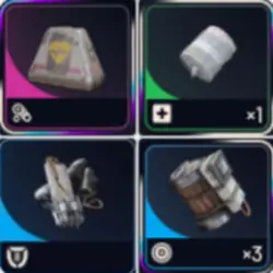 12 Looting MK3 (Survivor) + 12 Medium Shields + 30 Trigger Nades + 100 Herbal Bandages (Bundle) | AR