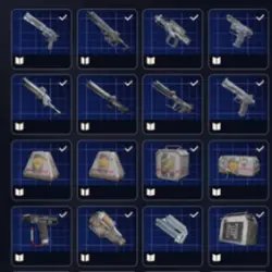 8x Guns BP + Survivor + Safekeeper + Aggressive + Revival Snaphook + Wolfpack + Padded Stock + Barri