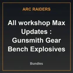 All workshop Max Updates : Gunsmith Gear Bench Explosives Station Medical Lab Utility Station Refine