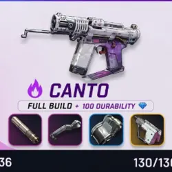 Canto IV 130 130 - Kinetic Convertor Silencer 3 Magazine III 3 Horizontal Grip Meta Kitted Maxed out