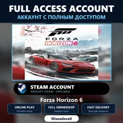 Forza Horizon 6 - аккаунт Steam с ПОЛНЫМ ДОСТУПОМ | Аккаунт ваш | Онлайн