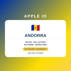 Apple ID Андорра | App Store iTunes | Без 2FA |  | Полный доступ |