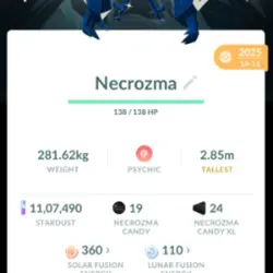 Rare Beground Nacrozma 1 Million Stardust Trade Available (Предмет)