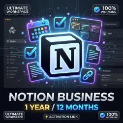 Notion Business 1 Год (12 Месяцев) Промокод / Ссылка Активации