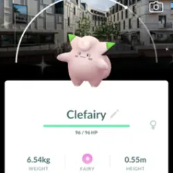 Rare Germany Background Shiny Clefairy Trade 20k Or 1million Stardust (Предмет)