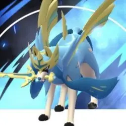 Shiny Crowned Zacian LV50 - Special BG - Registered Trades Only Please (Предмет)
