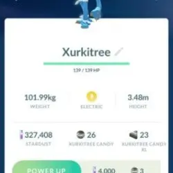 Shiny xurkitree registered trade (Предмет)