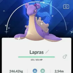 Trade Shiny Lapras With Blanche Accessory Mystic Themed Background Trade Shiny Lapras Special Backgr