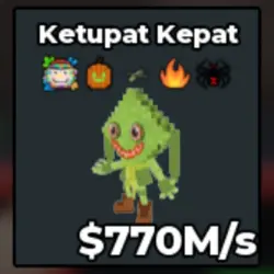 #AB Ketupat Kepat 770M s Has Pumpkin Jack O' Lantern Pet and and any Trait Very Rare Trait