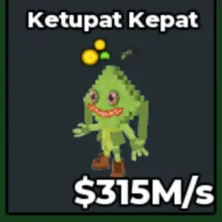 #AB Ketupat Kepat Has Lucky Coin and Bombardilo Trait (Секретный персонаж)