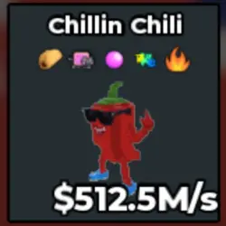 #Y Chillin Chili 512.5M s (Секретный персонаж)