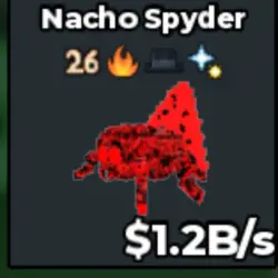 #Y Cursed Nacho Spyder 1.2B s With 26 Rare Trait (Секретный персонаж)