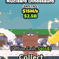$15 M s Nuclearo Dinossauro (Секретный персонаж)
