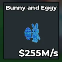 255m s bunny and eggy (Секретный персонаж)