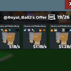 3.3B s Bundles 3x Garama and Madundung (Секретный персонаж)