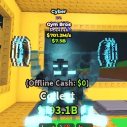 701.2M s Cyber Gym Bros (Секретный персонаж)