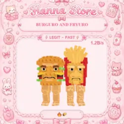 [ 1.2B s ] Burguro And Fryuro (Секретный персонаж)