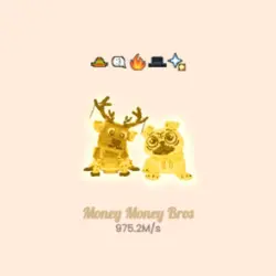 [$975.2M s] Gold Money Money Bros (Секретный персонаж)