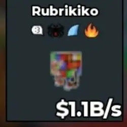 AG19# RUBRIKIKO 1.1B s (Секретный персонаж)