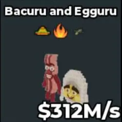 bacuru and egguru 312M s (Секретный персонаж)