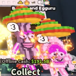 Bacuru and Egguru Candy $612M S (Секретный персонаж)