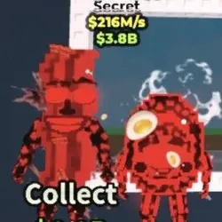 Bacuru and Egguru CURSED 216M s (Секретный персонаж)