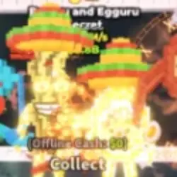 Bacuru and Egguru Divine 456M s + 2 High Trait (Секретный персонаж)