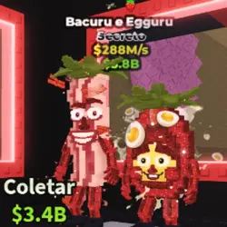 Bacuru and Egguru Strawberry 288M S (Секретный персонаж)