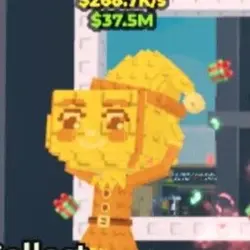 Ballerina Peppermintina Gold Christmas (Brainrot God персонаж)