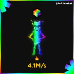 Bambu Bambu Sahur - Rainbow - 4.1M s (Brainrot God персонаж)