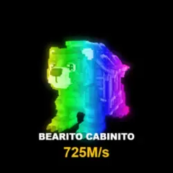 Bearito Cabinito Rainbow 725M s Exclusive 1 of 38 - Ultra Rare (Секретный персонаж)
