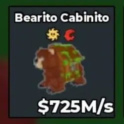 BS11522 Bearito Cabinito WITH SUN TRAIT 725M s (Секретный персонаж)