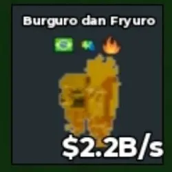 BS12018 Burguro and Fryuro Gold 2.2B s (Секретный персонаж)