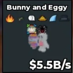 Bunny and Eggy 5.5B s ( Basic ) 8 Traits (Секретный персонаж)