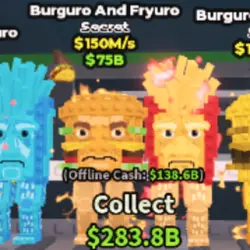 Burguro and Fryuro 150 - 800M s (Секретный персонаж)