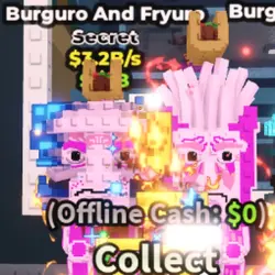 Candy Burguro and Fryuro 3.2B S (Taco + 4 Traits) #B9KY7E (Секретный персонаж)