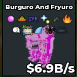 Candy Burguro and Fryuro 6.9B s Has 1YR Trait (Секретный персонаж)