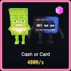 Candy Cash or Card 400M s (Секретный персонаж)