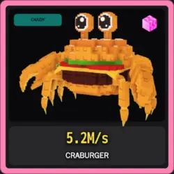 Candy Craburger 5.2M s (Секретный персонаж)