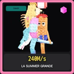 Candy La Summer Grande 240M s (Секретный персонаж)