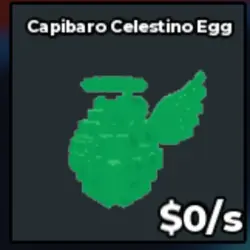 Capibaro Celestino EGG Rainbow (Секретный персонаж)