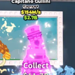Capitano gullini Galaxy secret (Секретный персонаж)