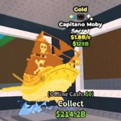 Capitano Moby 1.8B s Gold (Секретный персонаж)