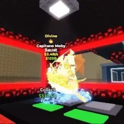 Capitano Moby Divine Fire 2.4Bill! 1 Imposible Trait - "Fire" Ultra Rare Price (Секретный персонаж)