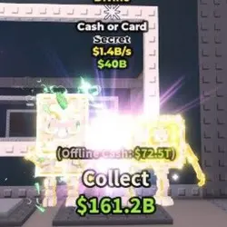 Cash or Card - 1.4B Divine (Секретный персонаж)