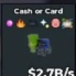 Cash or Card 2.7B s John Pork Trait Steven (Секретный персонаж)