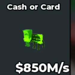 cash or card radioactive (Секретный персонаж)